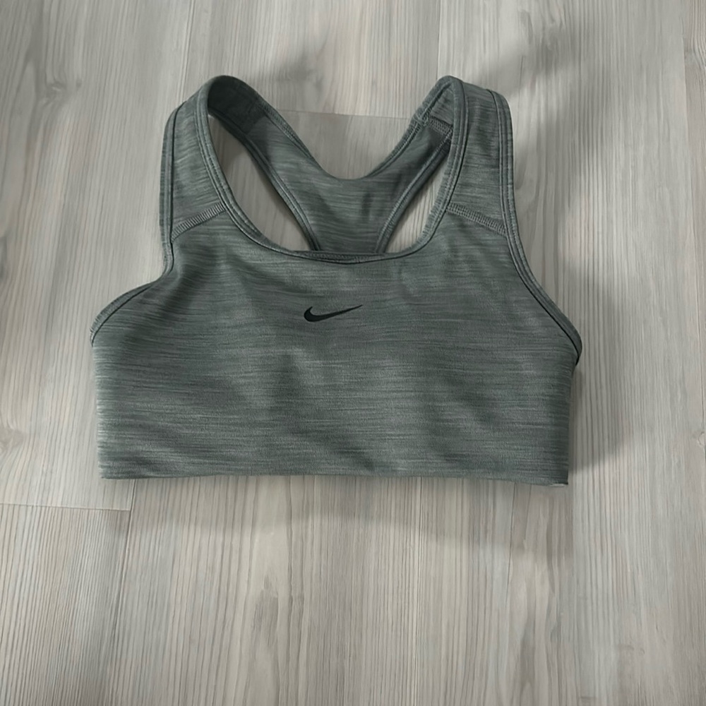 Nike grey sports bra xs